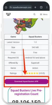 squad busters apk download with unlimited gems/gold, step-by-step guide