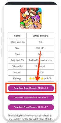 squad busters apk download with unlimited gems/gold, step-by-step guide