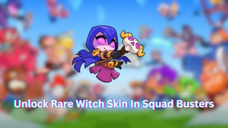 Unlock Rare Witch Hunter Skin In Squad Busters, Before It Ends