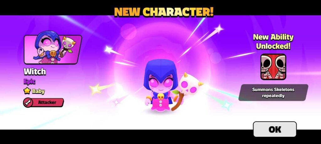 new character witch in squad busters