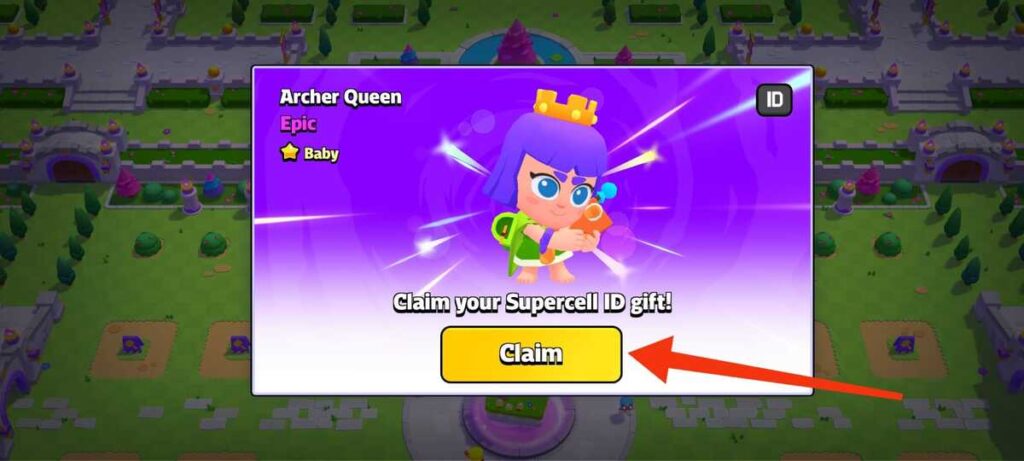 now claim archer queen in your squad busters account