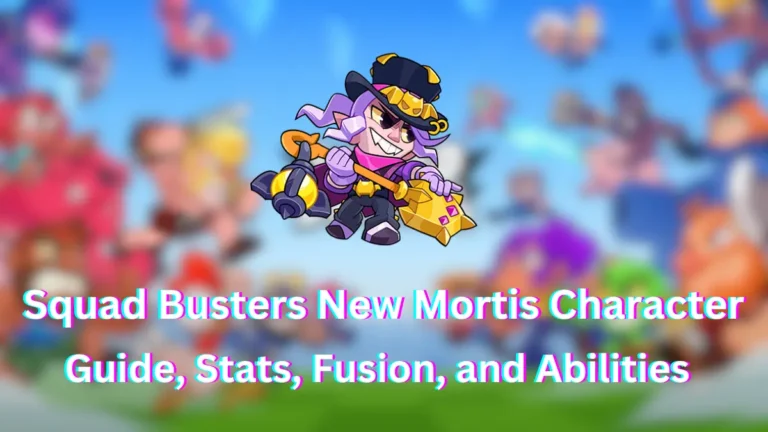 Squad Busters Mortis Character Guide: Stats, Fusion, and Abilities