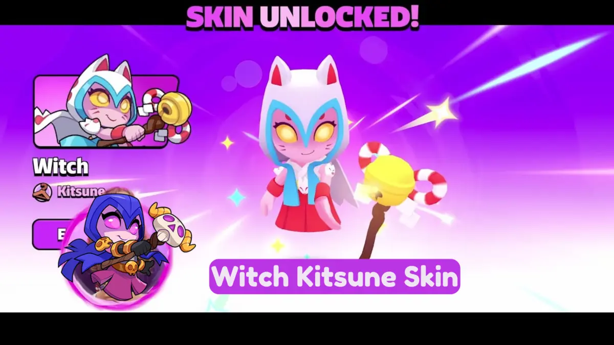 Tricks To Get Free Witch Kitsune Skin In Squad Busters